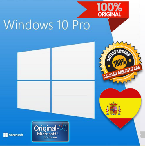 Clave Windows 10 Pro